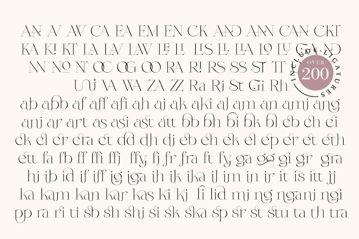 Bellabio Typeface, a Serif Font by Dora Typefoundry (Photo 14 of 25)