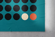 Glued Poster Mockup, a Mockup by Unio Designs (Thumbnail 3 of 5)
