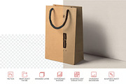 Paper Bag MockUp, a Packaging Mockup by megostudi0 (Thumbnail 4 of 7)
