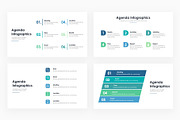 Agenda Infographics - PowerPoint, a Presentation Template by slidequest (Thumbnail 4 of 6)