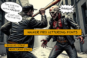 Walker Graphic Novel Lettering Font, a Handwritten Font by SpiralShare Digital (Thumbnail 1 of 3)