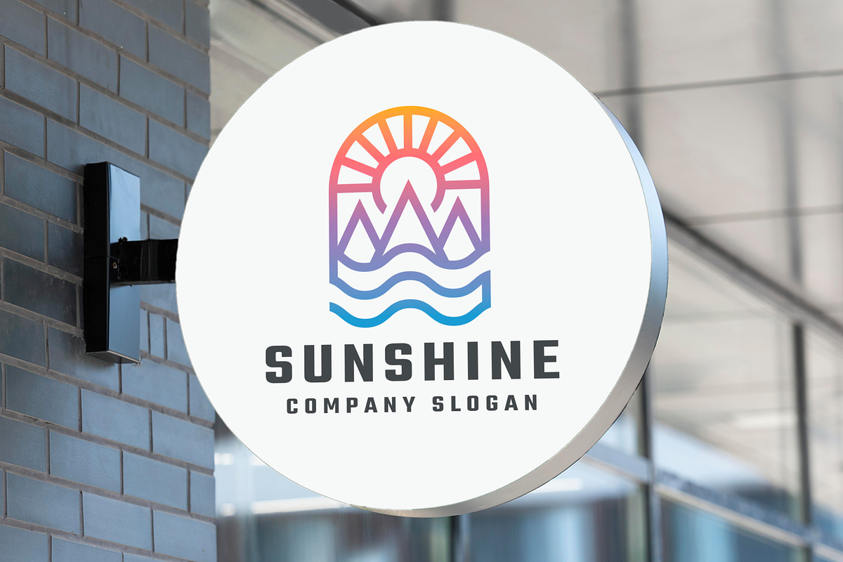 Sun Shine Nature Summer Logo, a Branding & Logo Template by Design_Planet (Photo 2 of 3)