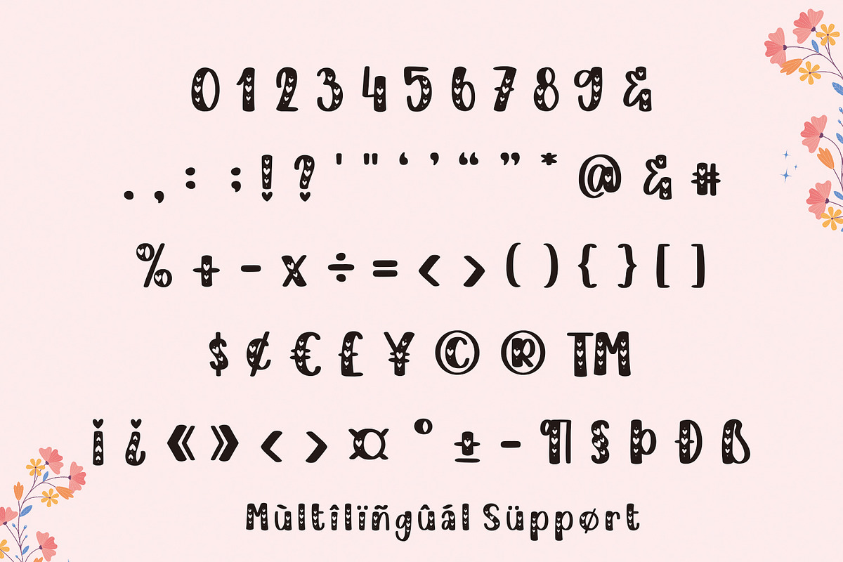 HEART, a Handwritten Font by Mozatype (Photo 7 of 7)