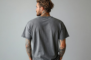 Male model showcasing casual fashion, a Photo by Tanuart