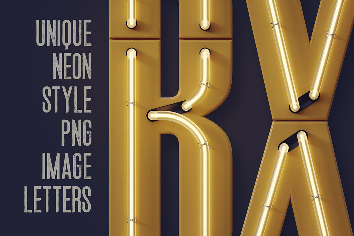 SALE Neon Lettering Super Bundle, a Graphic by TVartworks (Photo 11 of 27)