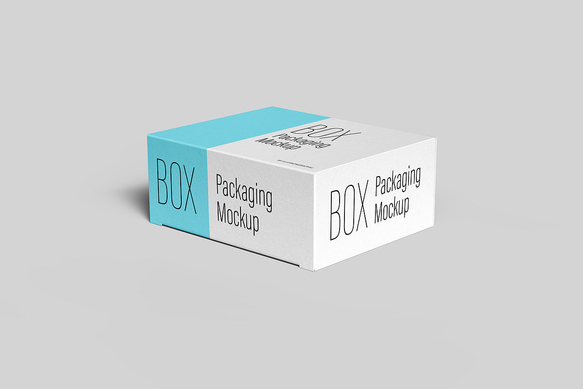 Box Packaging Mockup - 12 views, a Packaging Mockup by Illusiongraphic (Photo 9 of 26)