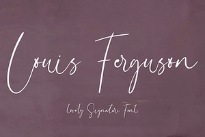 Lovely Signature Handwritten Font