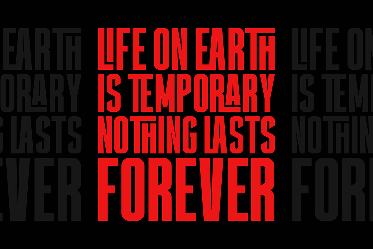 Thealiens - Ligature Condensed Sans, a Sans Serif Font by Almarkhatype (Photo 9 of 10)