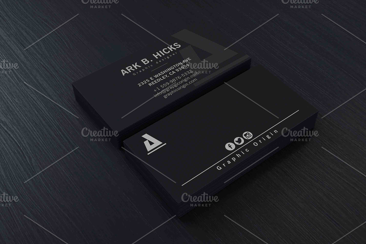 Modern Business card, a Business Card Template by Graphic Origin (Photo 2 of 5)