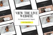 Wix Website Template Personal Brand, a Wix Template by BOSS FREE MEDIA (Thumbnail 3 of 3)