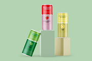 Soda Can Mockups, a Cups & Container Mockup by Mockups Girl (Thumbnail 5 of 5)