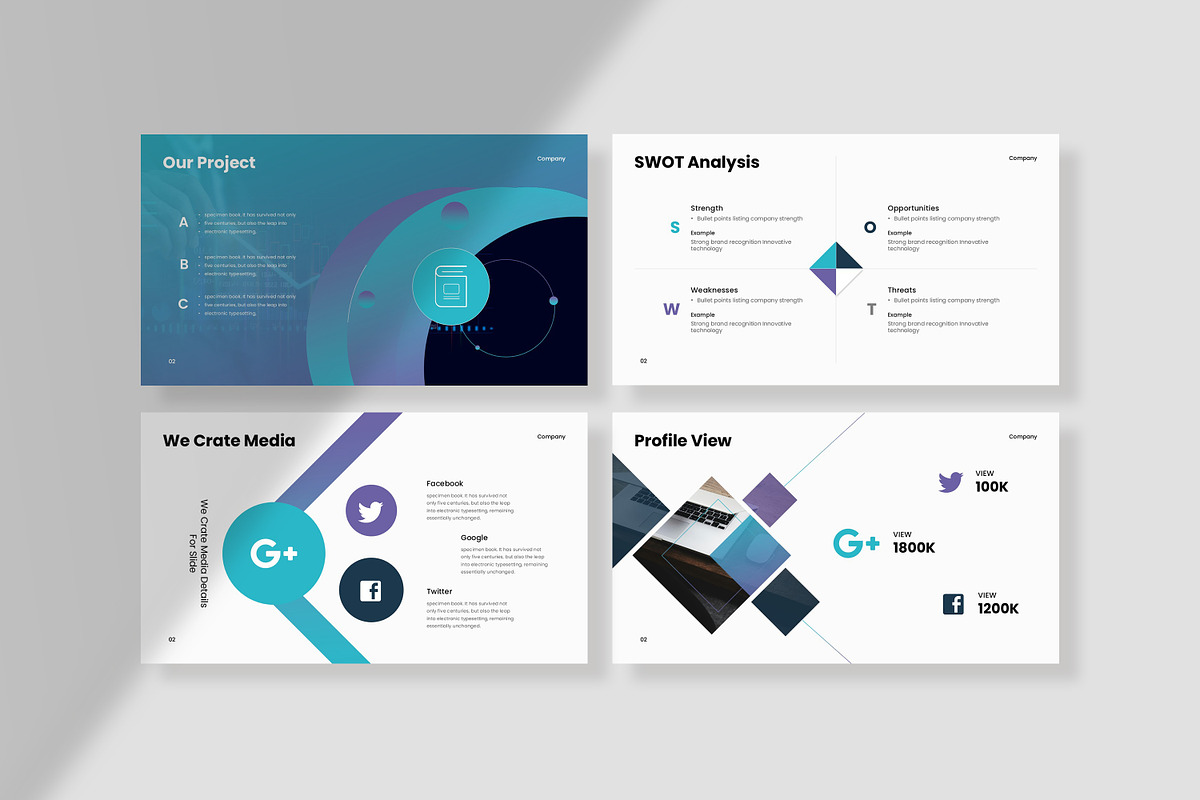 Company Proposal Templae, a Presentation Template by slidestock55 (Photo 9 of 10)
