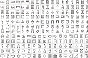 Bundle Pack Home Living Icons, an Outline Icon by adenpinkstore (Thumbnail 4 of 6)