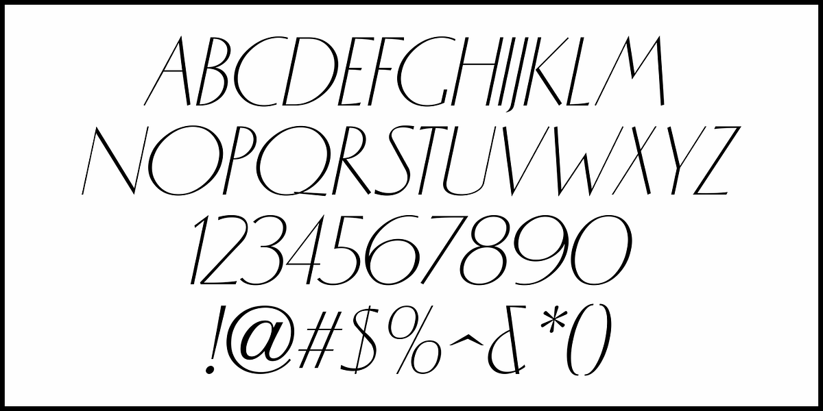 Evening Dress JNL, a Sans Serif Font by Jeff Levine Fonts (Photo 5 of 5)