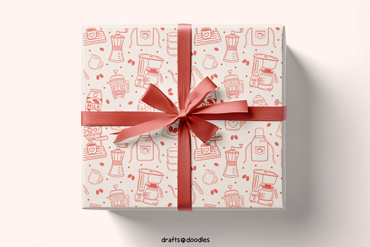 Cafe and Bakery Line Art Graphic Set, a Food Illustration by Drafts n Doodles (Photo 11 of 12)