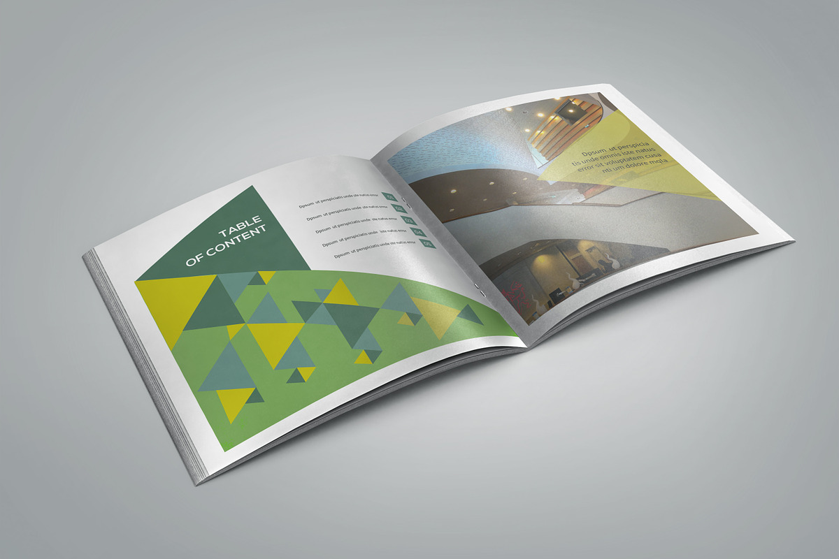 Architecture Square Bifold Brochure, a Brochure Template by Template Shop (Photo 4 of 9)