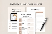 Coaching Worksheet Bundle for Canva, a Brochure Template by DeeBeeDesign (Thumbnail 4 of 10)