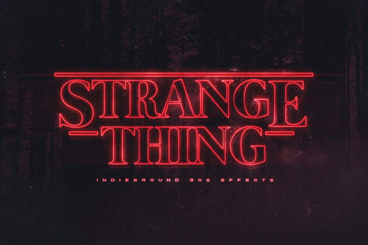80s Text Effects Complete Bundle, a Layer Style Add-On by Indieground Design Inc. (Photo 7 of 31)