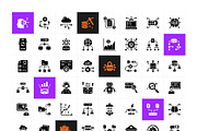 Data Science Icons, a Solid Icon by Prosymbols (Thumbnail 6 of 6)
