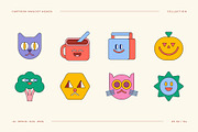 Cartoon Mascot Heads Collection, an Object Graphic by Léo Alexandre (Thumbnail 5 of 16)