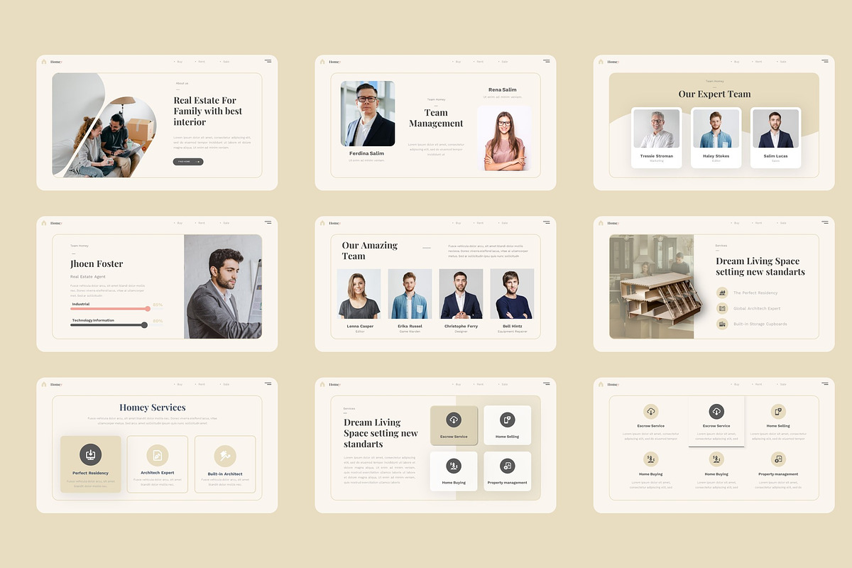 Real Estate Presentation PowerPoint, a Presentation Template by Pixslides (Photo 3 of 5)
