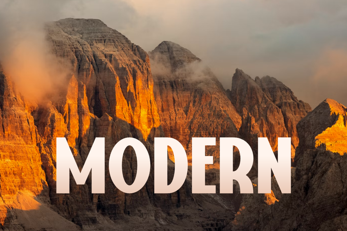 Gligatr - Modern Sans Bold Font, a Sans Serif Font by QR Design Studio (Photo 4 of 14)