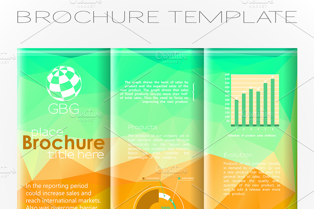 Flyers Brochure Business Templates, a Technology Illustration by TAlex (Photo 4 of 6)