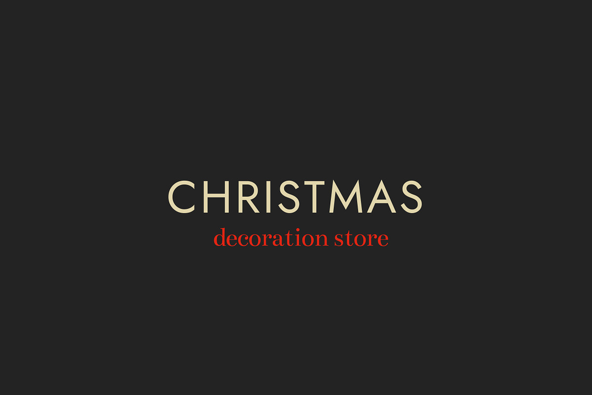 Christmas Event and Decor Store Logo, a Branding & Logo Template by RedRiver Studio (Photo 13 of 15)