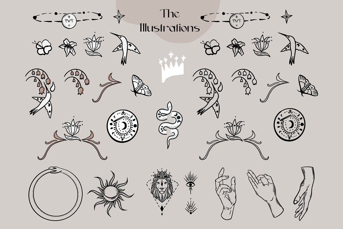 Tarot Deck, Yoga & Mindfulness, an Illustration by Camara Design (Photo 6 of 11)