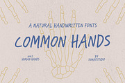 Common Hands Handwritten Fonts, a Font by tomatstudio (Thumbnail 1 of 5)