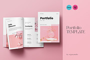Pink Portfolio Template, a Templates & Theme by evgenystudio