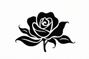 Rose Black Silhouette Decorative, an Illustration by Amazin_art (Thumbnail 21 of 31)