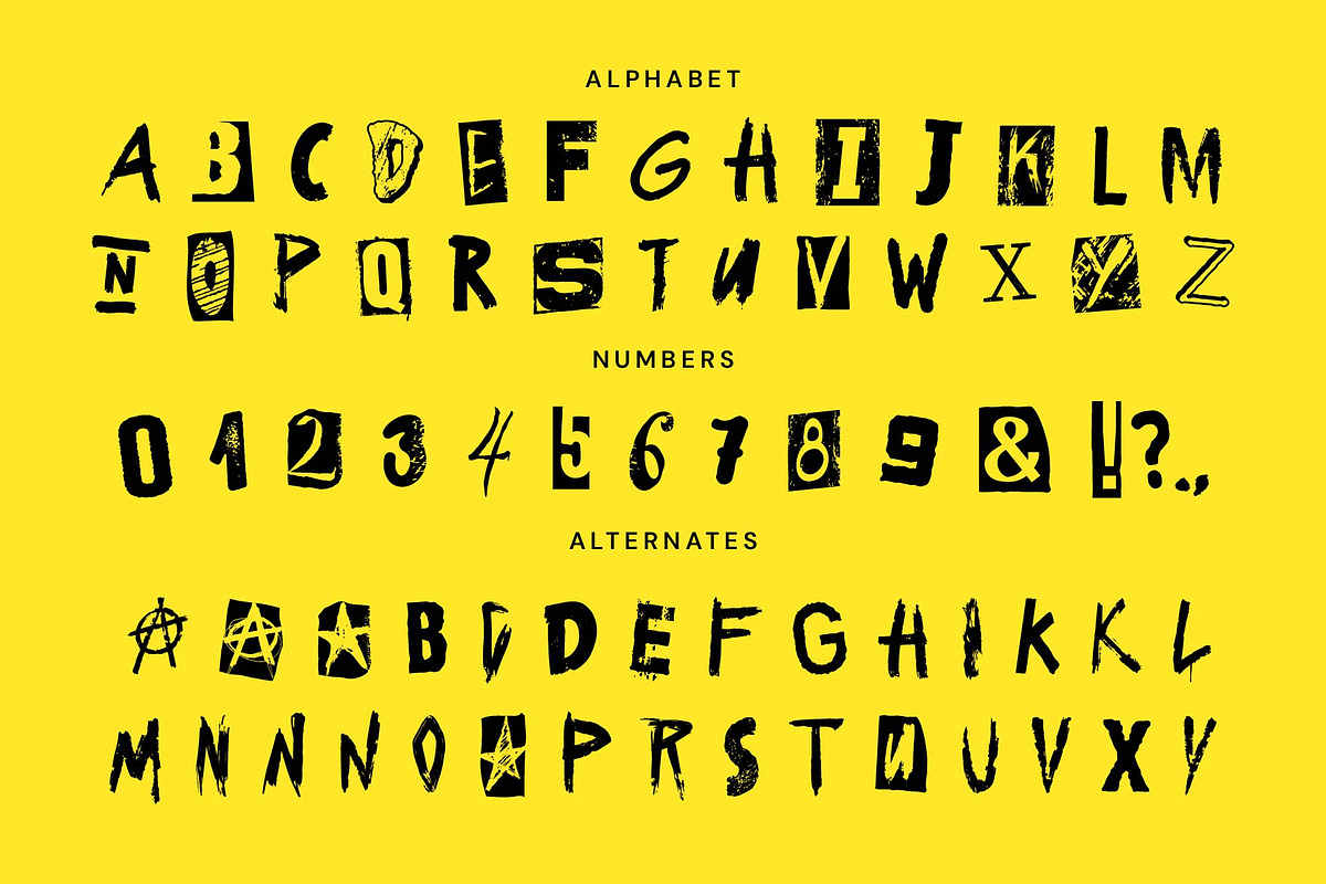 RocknRolla display font, a Handwritten Font by DGIM studio (Photo 2 of 5)