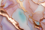 Rose Gold Marble Alcohol Ink Texture, a Texture Graphic by by creative paper (Thumbnail 10 of 11)