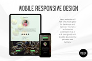 Nutritionist Canva Website Template, a Landing Page Template by Kromatic Design Studio (Thumbnail 6 of 8)