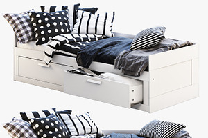 Single Bed 3D Model