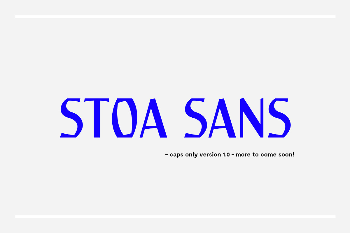 Stoa Caps