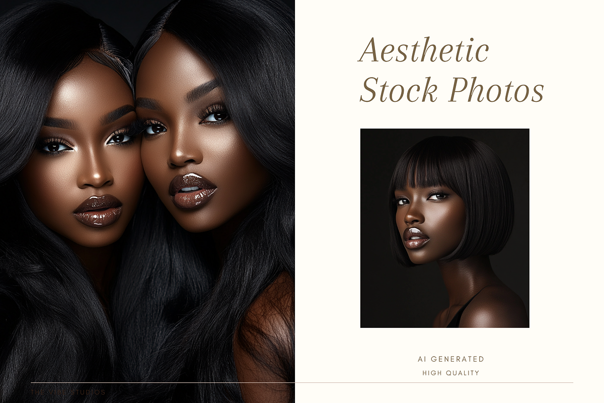 Luxury Melanin Hair Stock Photos, a Photo by The Vibe Studios (Photo 5 of 9)