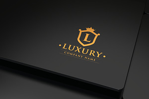 Luxury Letter L Pro Logo Template