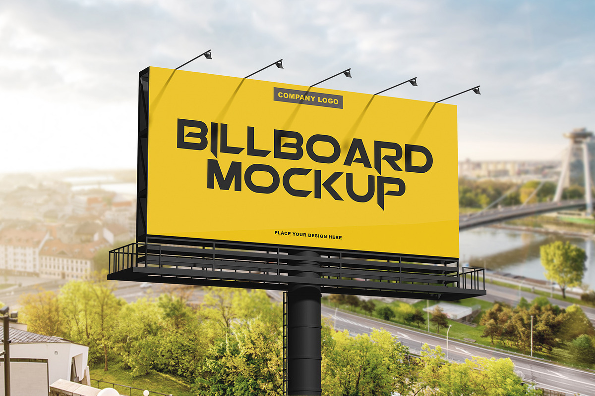 Billboard Mockup, an Advertising Mockup by mockupbuys (Photo 6 of 10)