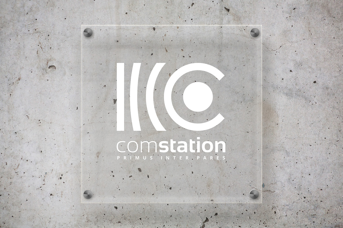 Comstation Letter C Logo Template, a Branding & Logo Template by Tovarkovdesign (Photo 2 of 6)
