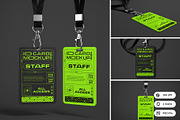 ID Card Mockup, a Product Mockup by Nathatype (Thumbnail 1 of 9)