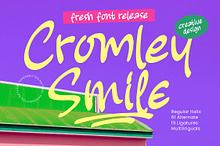 Cromley Smile Natural Handwritten