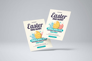 Easter Egg Hunt Flyer Template, a Flyer Template by Artnivora.Std