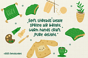Komachi Wiggler | Cute Playful Font, a Font by Denustudios (Thumbnail 3 of 12)