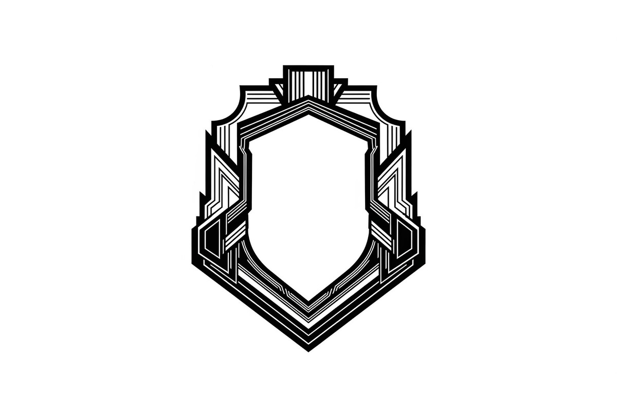 Art Deco Shield Frame SVG Bundle, an Illustration by Creativeshirt (Photo 27 of 31)