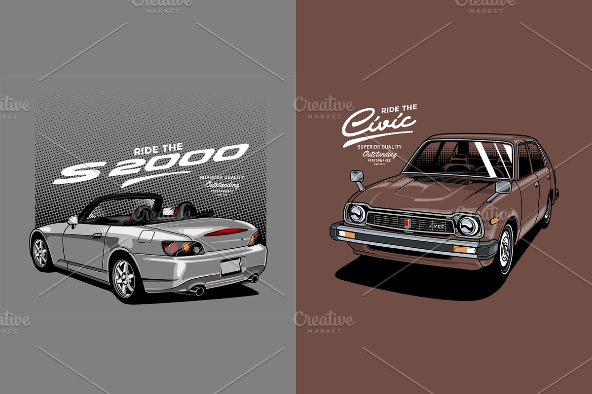 Ultimate Cars Collection, a Transportation Illustration by The BolzStudio (Photo 42 of 50)