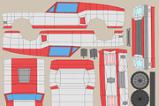 Cartoon Racing Car Pack Low Poly, a Cars & Vehicle 3D Model by Low Poly Lab (Thumbnail 14 of 20)