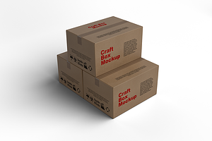 Craft Box Mockups