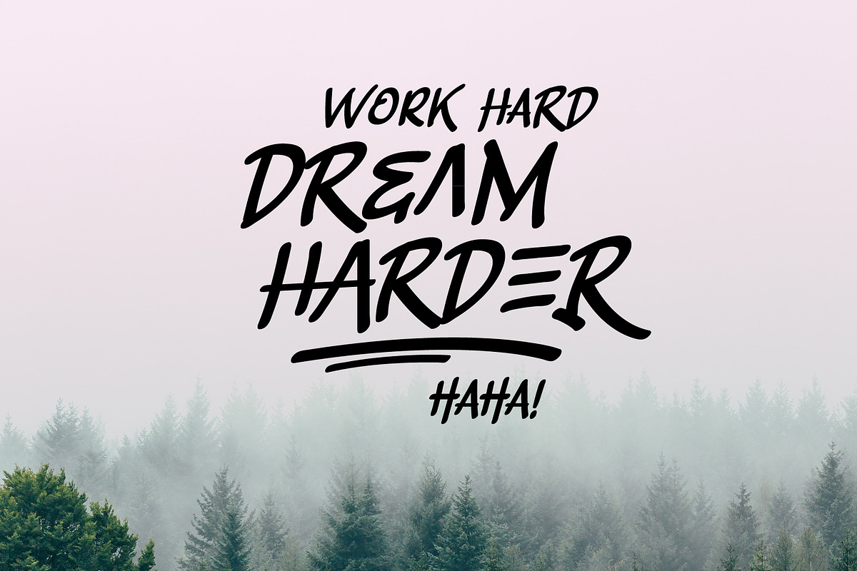 Slashback Typeface preview 2